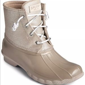 Sperry Saltwater Duck Booties 8M